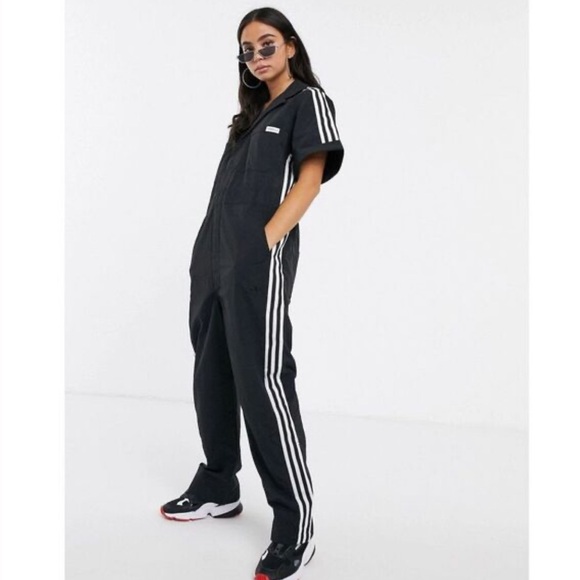 ADIDAS ORIGINAL X FIORUCCI JUMPSUIT in Black New with Tags! - Picture 6 of 15